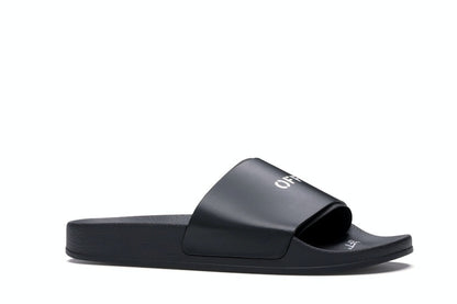 OFF-WHITE Off Sliders Black FW19
