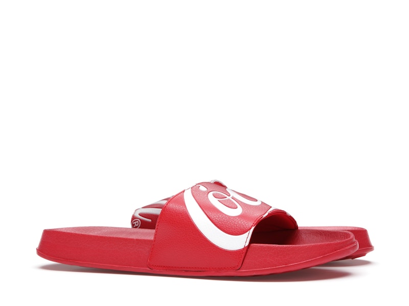 Kith Logo Slides Coca Cola Red