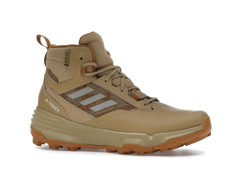 adidas Terrex Unity Leather Mid Rain.RDY Beige Tone Ecru Tint Mesa