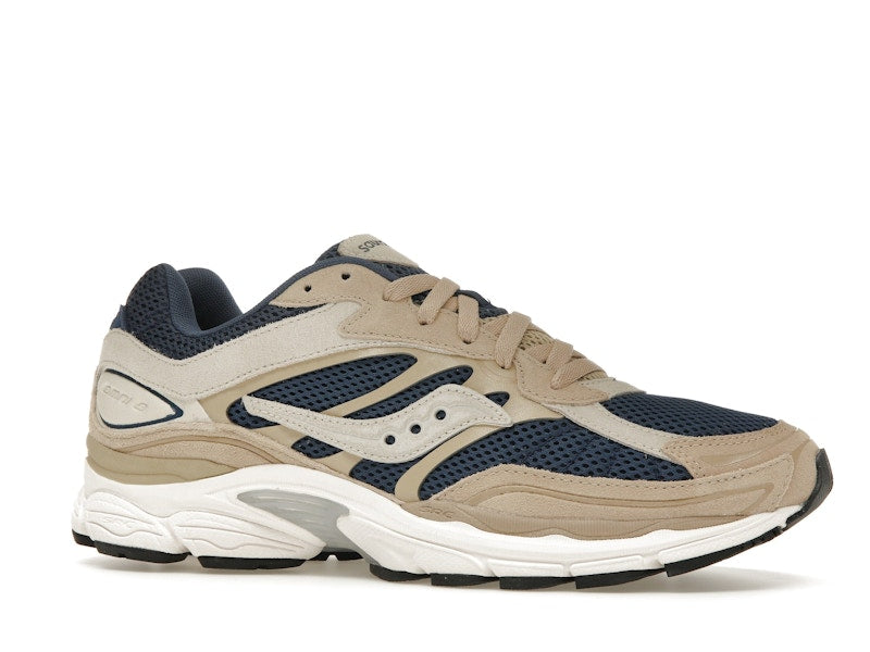 Saucony ProGrid Omni 9 Premium Beige Navy Blue