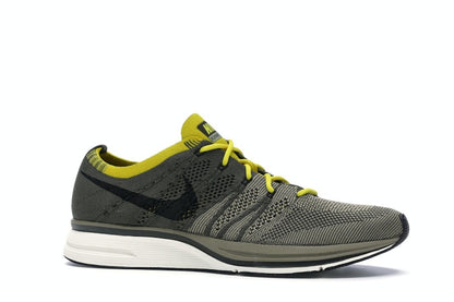 Nike Flyknit Trainer Cargo Khaki Bright Citron