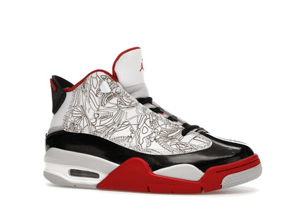 Jordan Dub Zero White Varsity Red (2022) (GS)