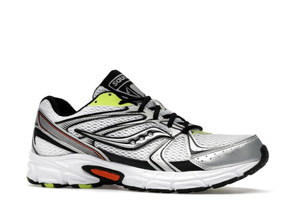 Saucony Grid Ride Millennium White Silver Lime Orange