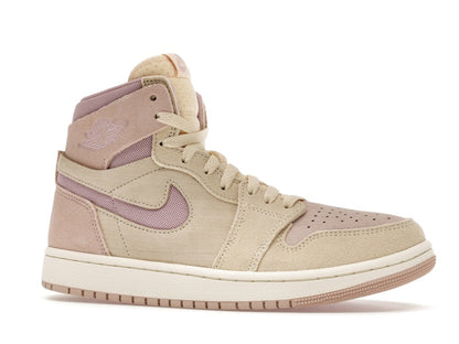 Jordan 1 High Zoom Air CMFT 2 Muslin Plum Chalk (Women's)