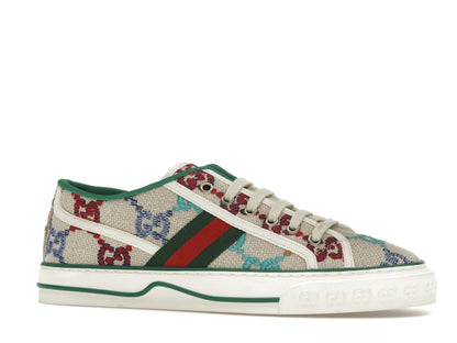 Gucci Tennis 1977 GG Logo White Multi