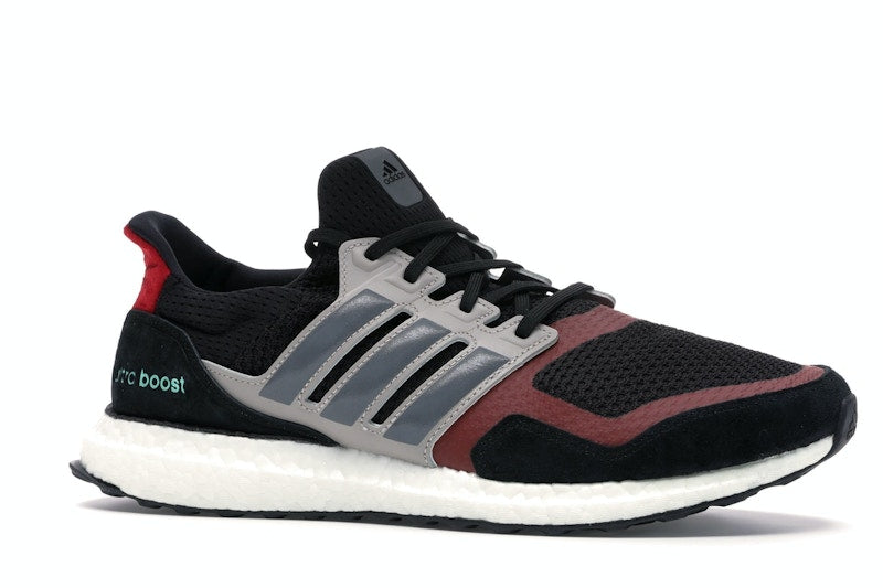 adidas Ultra Boost S&L Black Grey Power Red