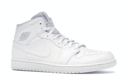 Jordan 1 Mid White/Pure Platinum