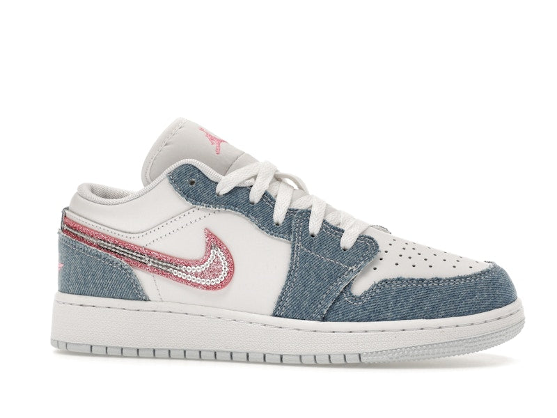 Jordan 1 Low SE Denim Sequin (GS)