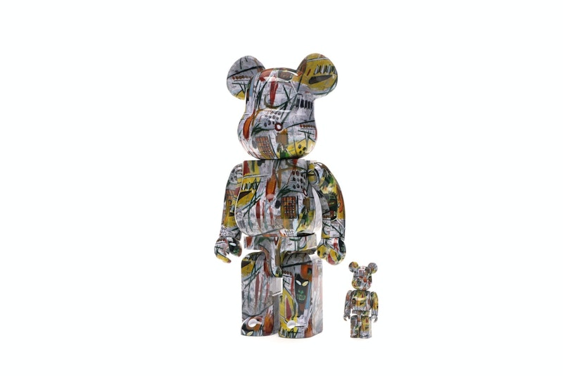 Bearbrick Jean-Michel Basquiat 100% & 400% Set Multi