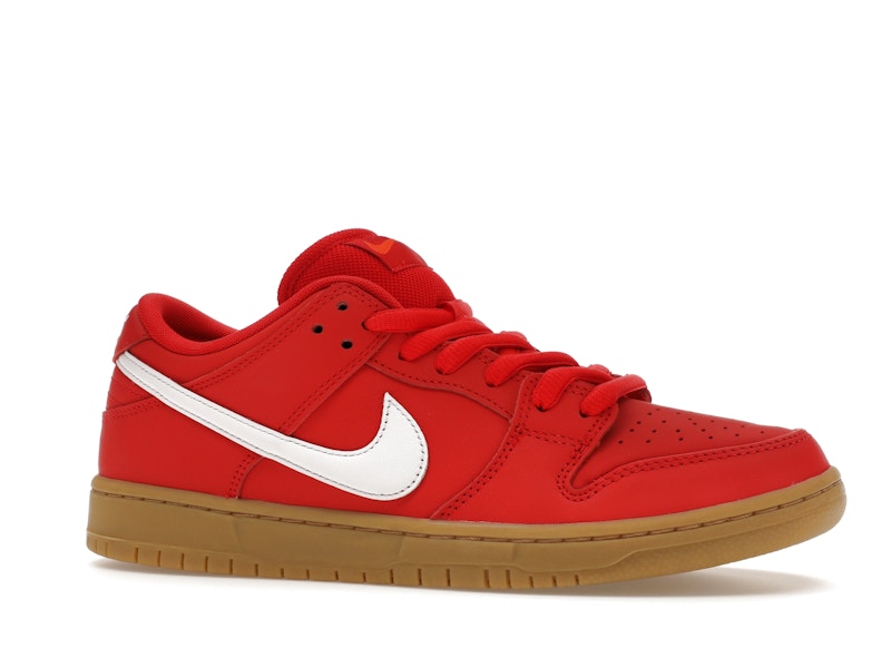 Nike SB Dunk Low University Red Gum