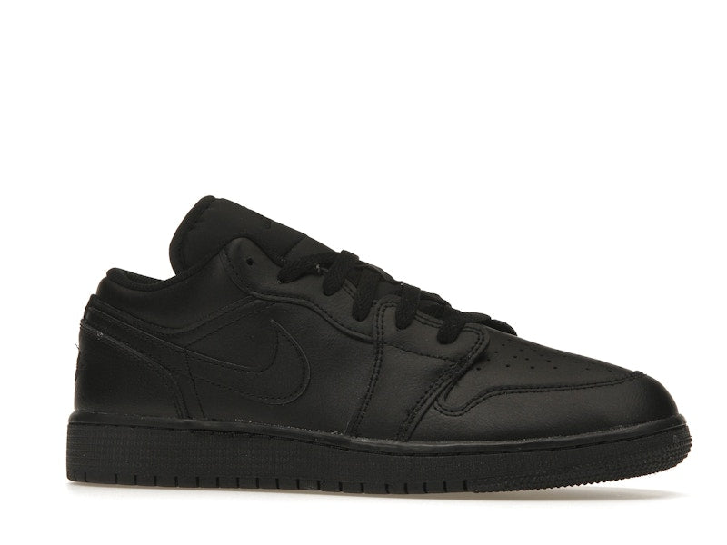 Jordan 1 Low Triple Black (2022) (GS)