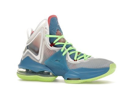 Nike LeBron 19 Dutch Blue Lime Glow (GS)