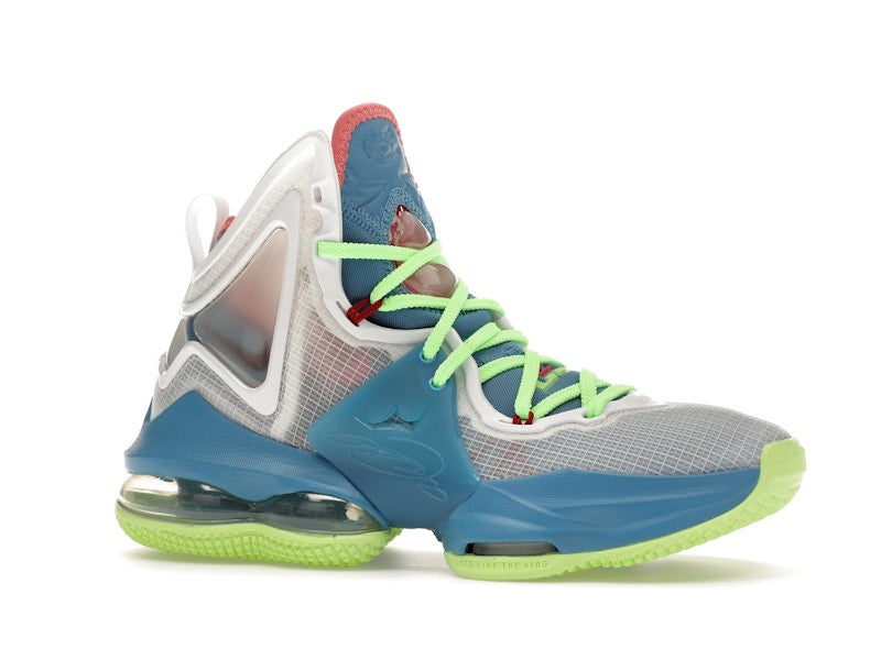 Nike LeBron 19 Dutch Blue Lime Glow (GS)