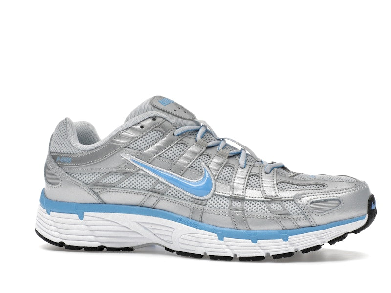 Nike P-6000 Metallic Platinum Pure Platinum Metallic Silver University Blue