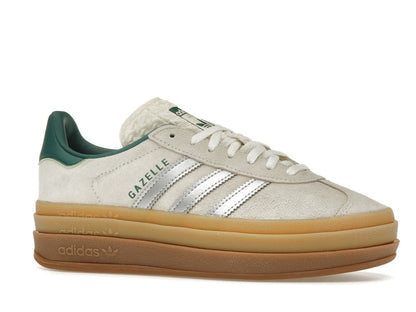 adidas Gazelle Bold Off White Collegiate Green (Women's)