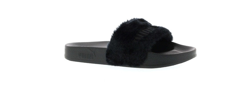 Puma Fur Slide Fur Slide Black (Women's)
