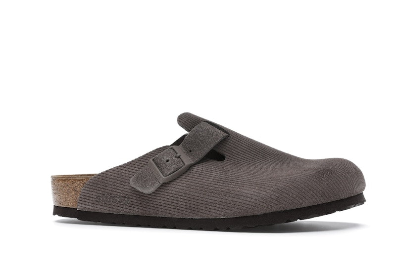 Birkenstock Boston Clogs Stussy Anthracite