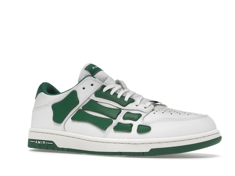 AMIRI Skel Top Low White Green
