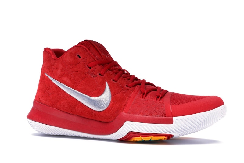 Nike Kyrie 3 Red Suede