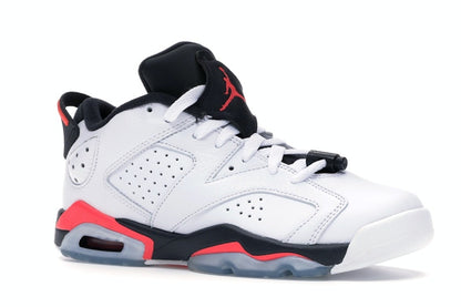 Jordan 6 Retro Low White Infrared 23 Black (GS)