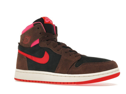 Jordan 1 High Zoom Air CMFT 2 Cacao Wow Picante Red (Women's)