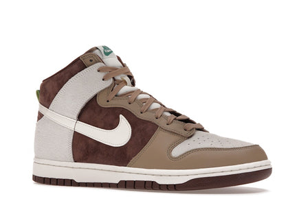 Nike Dunk High Light Chocolate