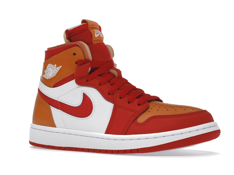 Jordan 1 High Zoom Air CMFT Fire Red Hot Curry (Women's)