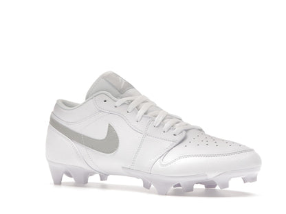 Jordan 1 Low TD Cleat White Grey Fog