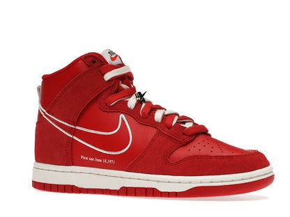Nike Dunk High First Use Red