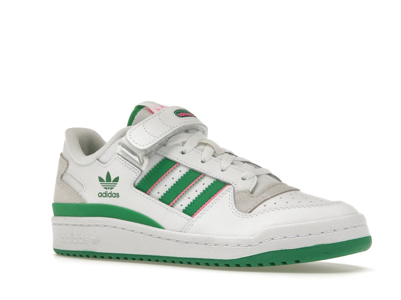 adidas Forum Low White Green Lucid Pink (Women's)