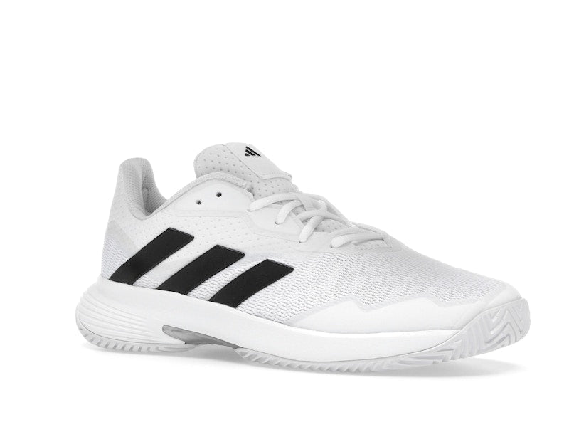 adidas Courtjam Control Cloud White Core Black Matte Silver