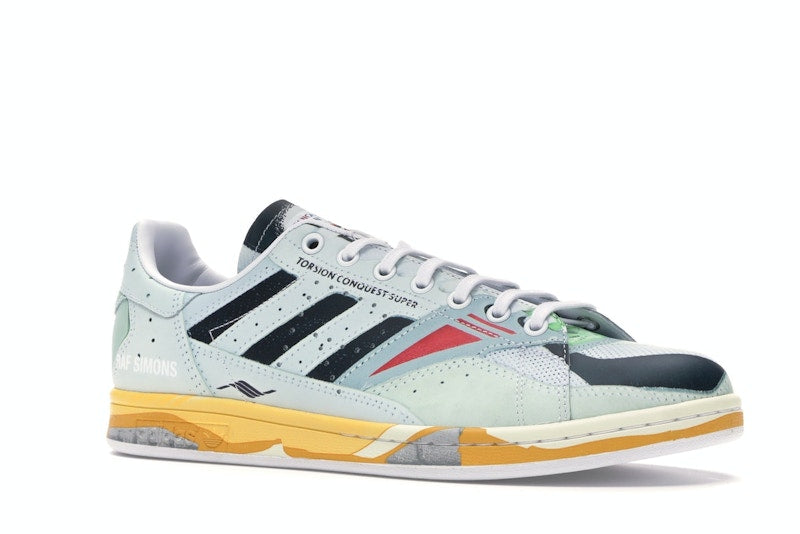 adidas Torsion Stan Smith Raf Simons White Black Grey
