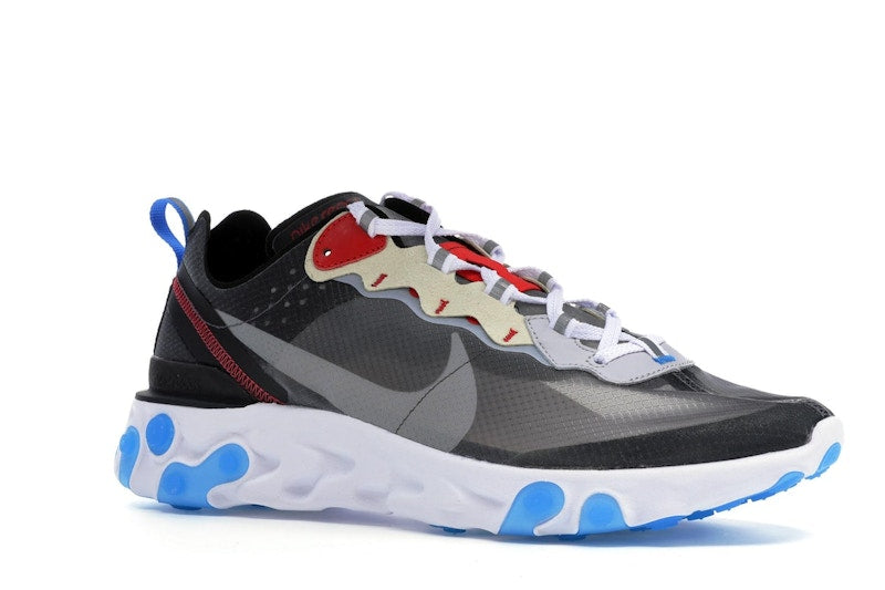 Nike React Element 87 Dark Grey Photo Blue