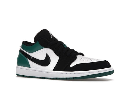 Jordan 1 Low White Black Mystic Green