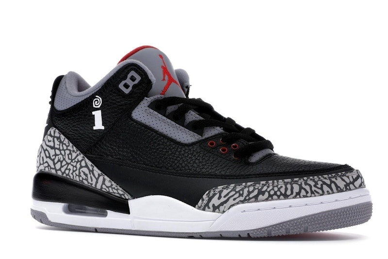 Jordan 3 Retro Interscope Records Black Cement