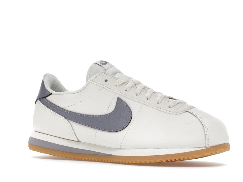 Nike Cortez Leather Sail Gum Yellow Cement Grey