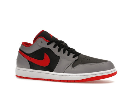 Jordan 1 Low Black Light Smoke Grey Gym Red