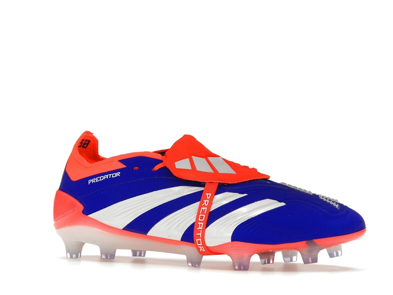 adidas Predator Elite Foldover Tongue FG Lucid Blue Solar Red