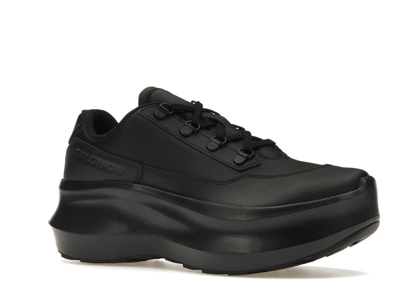 Salomon SR811 Leather Platform Comme des Garcons Black