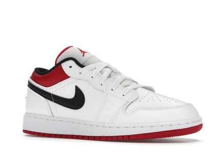 Jordan 1 Low White Gym Red (GS)