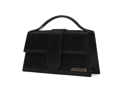 Jacquemus Le Grand Bambino Crossbody Strap Handbag Black