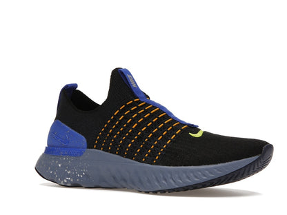 Nike React Phantom Run Flyknit 2 Black Hyper Royal