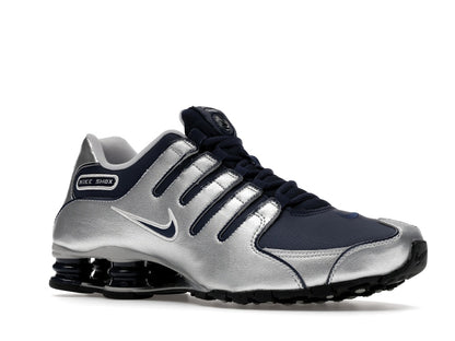 Nike Shox NZ Midnight Navy Metallic Silver
