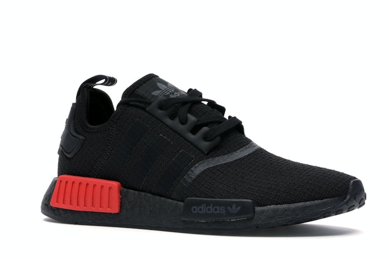 adidas NMD R1 Core Black Lush Red