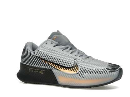 Nike Court Air Zoom Vapor 11 Clay Wolf Grey Laser Orange