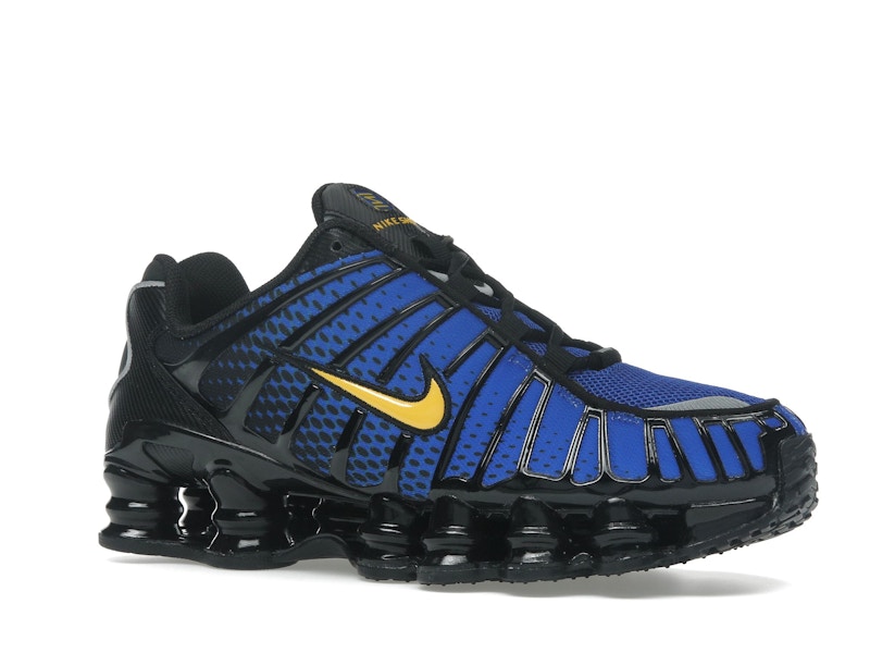 Nike Shox TL Black Lyon Blue Varsity Maize