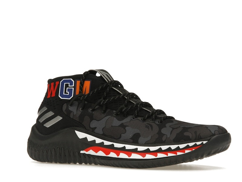 adidas Dame 4 A Bathing Ape Black