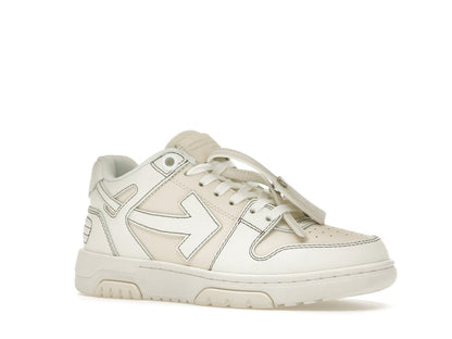 OFF-WHITE Out Of Office OOO Low Tops Cream White (Women's)