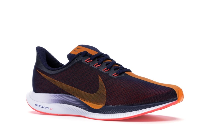 Nike Zoom Pegasus 35 Turbo Blackened Blue Orange Peel