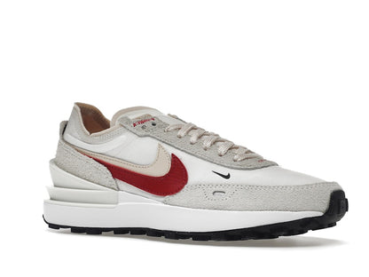 Nike Waffle One SE Sail Pearl White Black Gym Red (Women's)